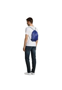 SOL'S - Urban Plain Drawstring Bag. Kolor: niebieski