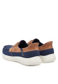 skechers - Skechers Mokasyny On-The-Go Flex-Palmilla 136536/NVY Granatowy. Kolor: niebieski. Materiał: materiał #5