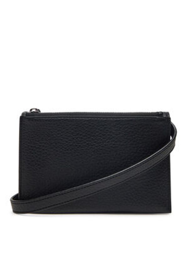 DKNY Torebka R445AH95 Czarny. Kolor: czarny. Materiał: skórzane