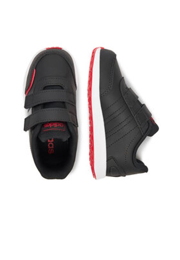 Adidas - adidas Sneakersy VS SWITCH 3 JR9278 Czarny. Kolor: czarny. Materiał: materiał