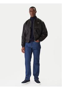 Lacoste Kurtka bomber BH2899 Czarny Regular Fit. Kolor: czarny. Materiał: syntetyk
