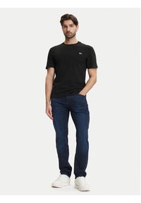 Lacoste T-Shirt TH0888 Czarny Regular Fit. Kolor: czarny. Materiał: bawełna #5