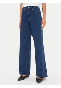 Calvin Klein Jeansy K20K207598 Niebieski Wide Leg. Kolor: niebieski