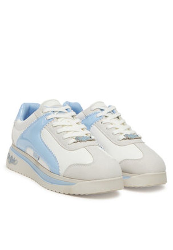 Buffalo Sneakersy Malibu 1636452 Écru. Materiał: skóra