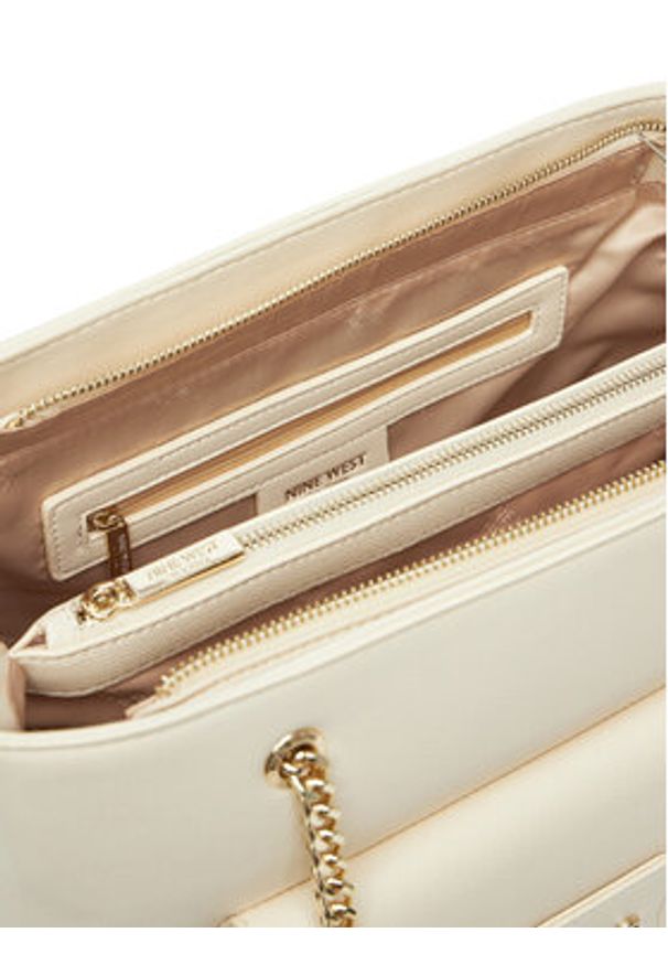 Nine West Torebka JH5831-NW Beżowy. Kolor: beżowy