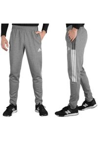 Adidas - Spodnie męskie adidas Tiro 21 Sweat. Kolor: biały, wielokolorowy, szary