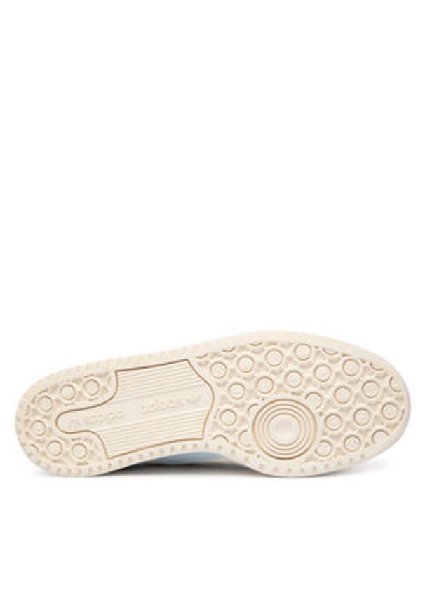 Adidas - adidas Sneakersy Forum Low Cl JR0498 Biały. Kolor: biały. Materiał: skóra