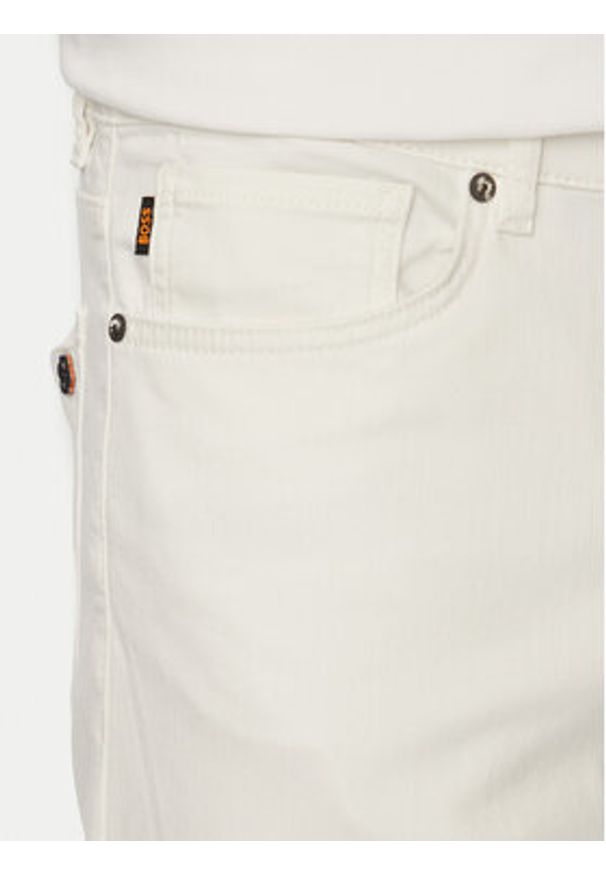 BOSS Jeansy Re Maine Bo 50561606 Kremowy Regular Fit. Kolor: kremowy