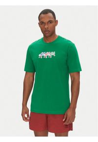 Adidas - adidas T-Shirt Roller JP4493 Zielony Regular Fit. Kolor: zielony. Materiał: bawełna