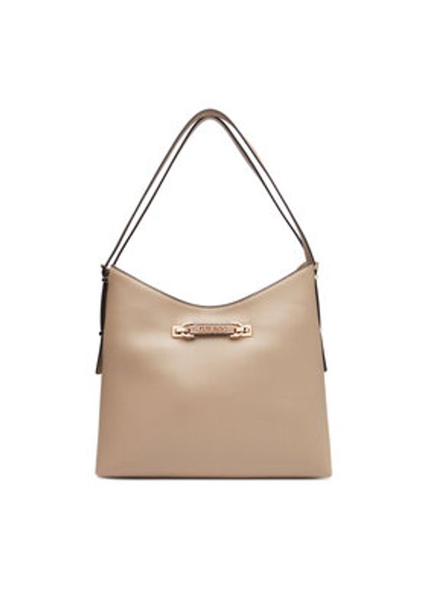 Guess Torebka Lefia HWBG96 44020 Beżowy. Kolor: beżowy. Materiał: skórzane