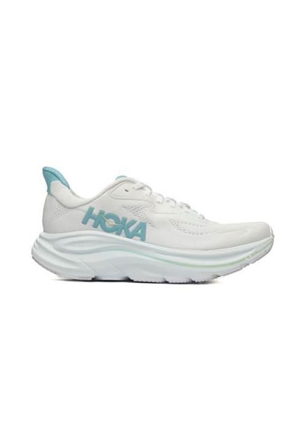 Buty do biegania damskie Hoka One One Clifton 10. Kolor: biały. Materiał: materiał, syntetyk. Sport: bieganie
