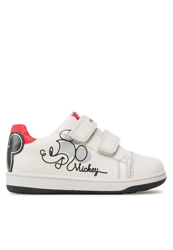 Geox Sneakersy B New Flick Boy B351LA08554C0404 S Biały. Kolor: biały