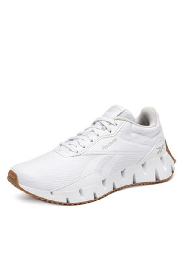 Reebok Sneakersy ZIG DYNAMICA STR 100220468 W Biały. Kolor: biały. Materiał: materiał