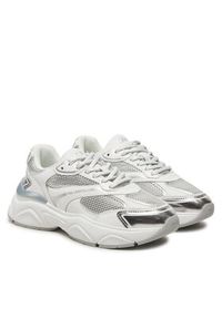 Karl Lagerfeld - KARL LAGERFELD Sneakersy Komet KL65624M Biały. Kolor: biały. Materiał: skóra #3