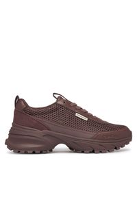 Calvin Klein Sneakersy Hike Runner Lup Lin Mesh HW0HW03000 Brązowy. Kolor: brązowy. Materiał: materiał #1
