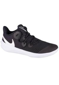 Buty siatkarskie męskie Nike Zoom Hyperspeed Court. Zapięcie: sznurówki. Kolor: czarny, biały, wielokolorowy. Materiał: tkanina, materiał, syntetyk. Szerokość cholewki: normalna. Model: Nike Court, Nike Zoom