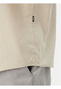 BOSS Koszula H-Liam 50560404 Beżowy Regular Fit. Kolor: beżowy. Materiał: bawełna #2