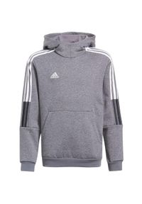 Adidas - Bluza dla dzieci adidas Tiro 21 Sweat Hoody. Kolor: szary #1