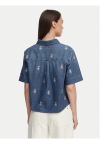 TOMMY HILFIGER - Tommy Hilfiger Koszula jeansowa WW0WW50624 Niebieski Relaxed Fit. Kolor: niebieski. Materiał: bawełna #5