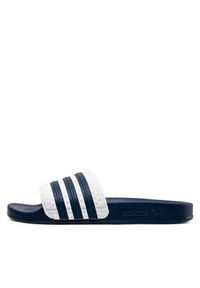 Adidas - adidas Klapki adilette G16220 Biały. Kolor: biały #6