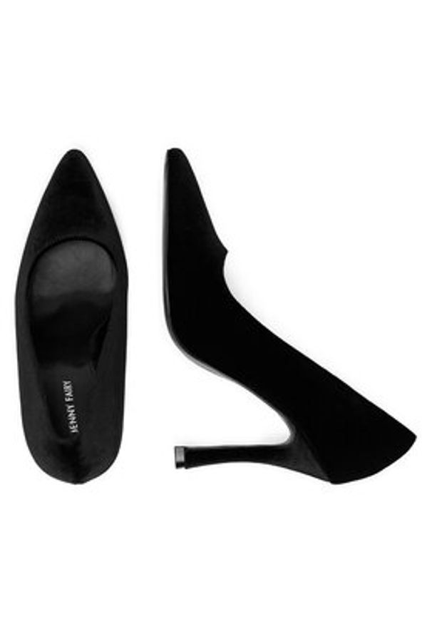 Jenny Fairy Szpilki WYL3016-3 Czarny. Kolor: czarny. Materiał: materiał. Obcas: na szpilce