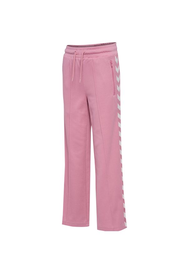 Spodnie dresowe dla dzieci Hummel Archive Poly. Kolor: różowy. Materiał: dresówka