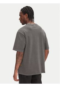 G-Star RAW - G-Star Raw T-Shirt Overdyed D24780-C756 Czarny Boxy Fit. Kolor: czarny. Materiał: bawełna #5