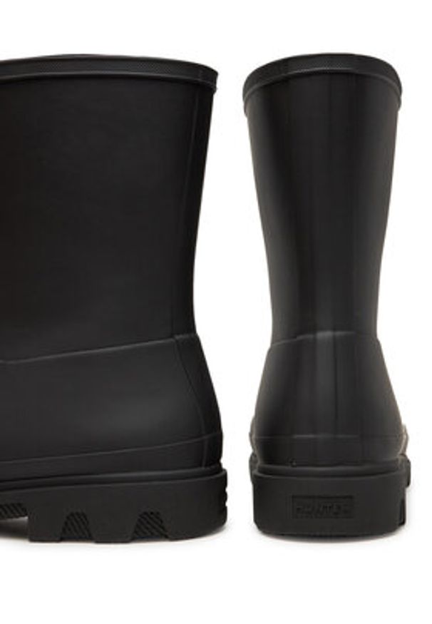 Hunter Kalosze Downpour Short HFRM0002251 Czarny. Kolor: czarny. Materiał: guma