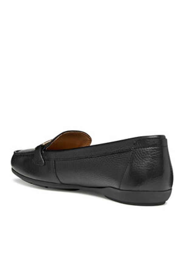Geox Mokasyny D Annytah Moc B D56BMB-00046 C9999 Czarny. Kolor: czarny. Materiał: skóra