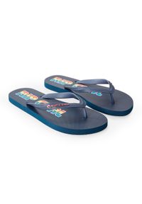 RIPCURL - Japonki męskie Rip Curl Icons of Surf Bloom Open Toe. Nosek buta: otwarty. Kolor: niebieski