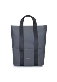 Wittchen - Męski plecak na laptopa 15,6” nowoczesny. Kolor: szary. Materiał: poliester. Styl: klasyczny #1
