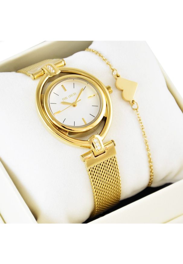 Zestaw damski zegarek Paul Lorens SERENA - 13628B-3D1 + bransoletka