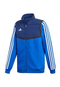 Adidas - Bluza dla dzieci adidas Tiro 19 Presentation Jacket Junior. Kolor: niebieski