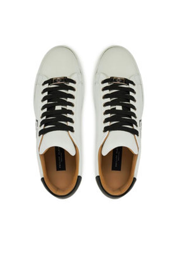 Philipp Plein - PHILIPP PLEIN Sneakersy SAES USC0692 PLE075 Czarny. Kolor: czarny. Materiał: skóra