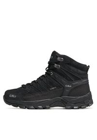 CMP Trekkingi Rigel Mid Wp 3Q12947 Czarny. Kolor: czarny. Materiał: zamsz, skóra. Sport: turystyka piesza