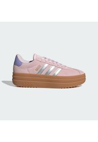 Adidas - Buty VL Court Bold Lifestyle Kids. Kolor: różowy. Sport: turystyka piesza