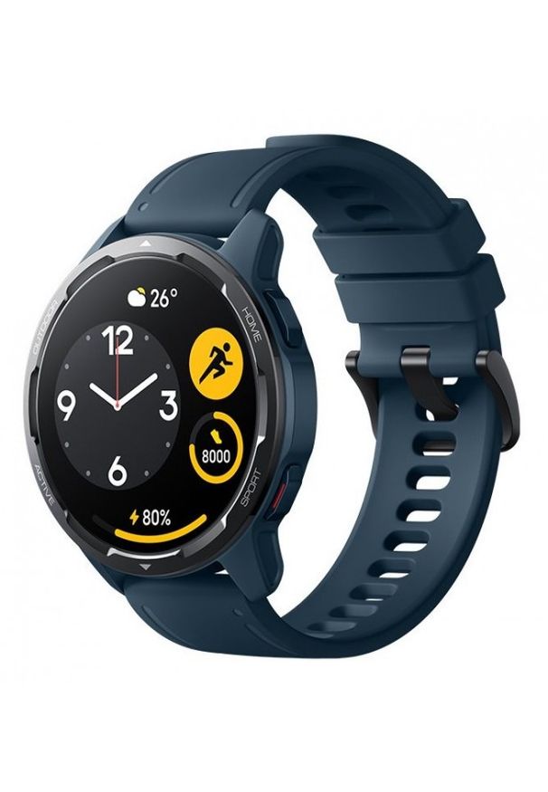 Smartwatch Xiaomi Watch S1 Active Ocean Blue. Rodzaj zegarka: smartwatch. Styl: klasyczny