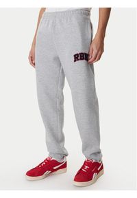 Reebok Spodnie dresowe Bermingham RK25555CCM Szary Relaxed Fit. Kolor: szary. Materiał: syntetyk #1