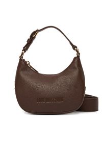 Love Moschino - LOVE MOSCHINO Torebka JC4019PP1NLT0301 Brązowy. Kolor: brązowy. Materiał: skórzane