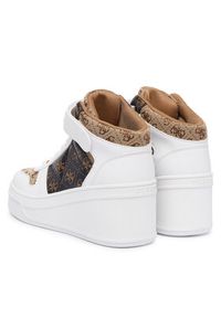 Guess Sneakersy FLFRUK FAL12 Beżowy. Kolor: beżowy. Materiał: skóra #5