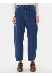 Weekend Max Mara Jeansy Douglas 2525186022 Granatowy Baggy Fit. Kolor: niebieski