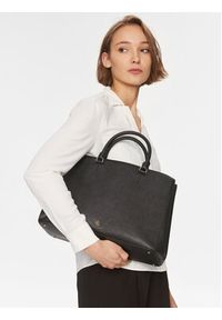 Lauren Ralph Lauren Torebka Hanna 37 431898556005 Czarny. Kolor: czarny. Materiał: skórzane #3