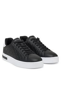 Armani Exchange Sneakersy XM000140 AF11916 MC011 Czarny. Kolor: czarny. Materiał: skóra #5