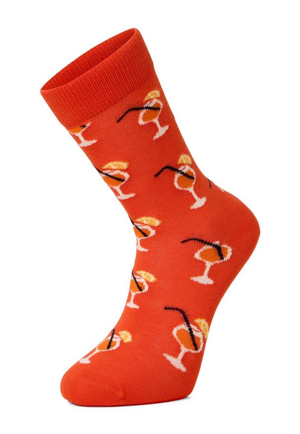 Happy-Socks - Happy Socks Skarpety Mężczyźni czerwony|pomarańczowy, 36-40. Kolor: czerwony, pomarańczowy, wielokolorowy. Materiał: dzianina