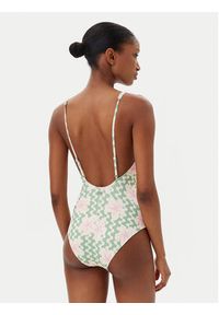 Roxy Strój kąpielowy Hibiscus Daze ERJX103713 Beżowy. Kolor: beżowy. Materiał: syntetyk
