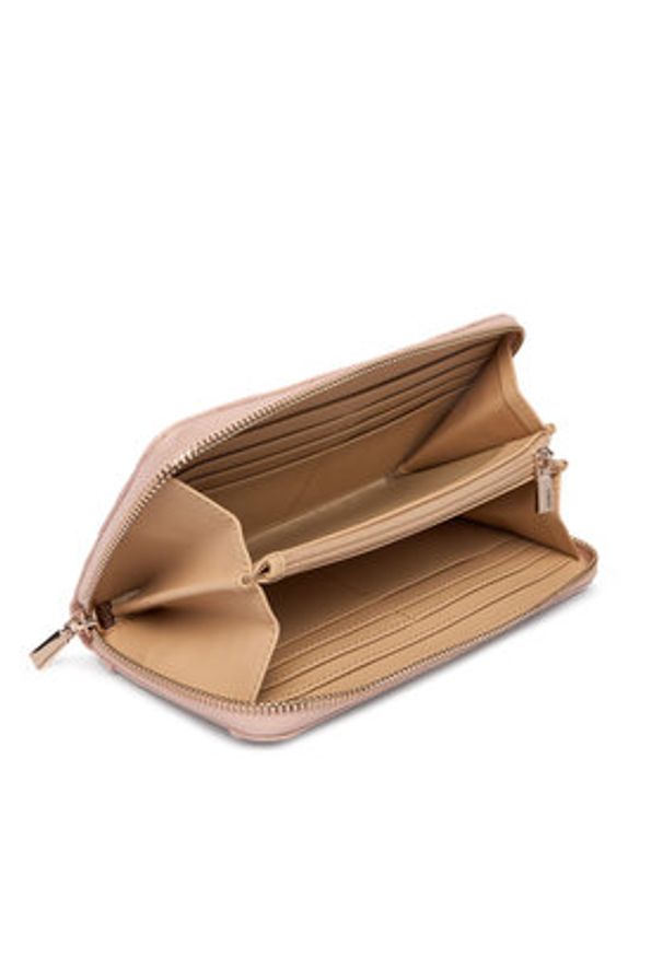 Guess Portfel Cheryl Slg SWTQ97 20146 Różowy. Kolor: różowy. Materiał: skóra