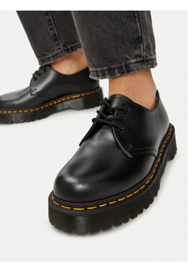 Dr. Martens Glany 1461 Bex 21084001 Czarny. Kolor: czarny. Materiał: skóra
