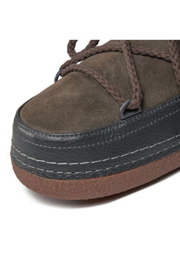 Inuikii Śniegowce Classic 55101-001 Brązowy. Kolor: brązowy. Materiał: skóra, zamsz