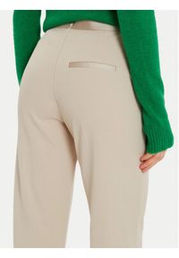 Imperial Spodnie materiałowe P3E9IAW Beżowy Flare Fit. Kolor: beżowy. Materiał: syntetyk #4