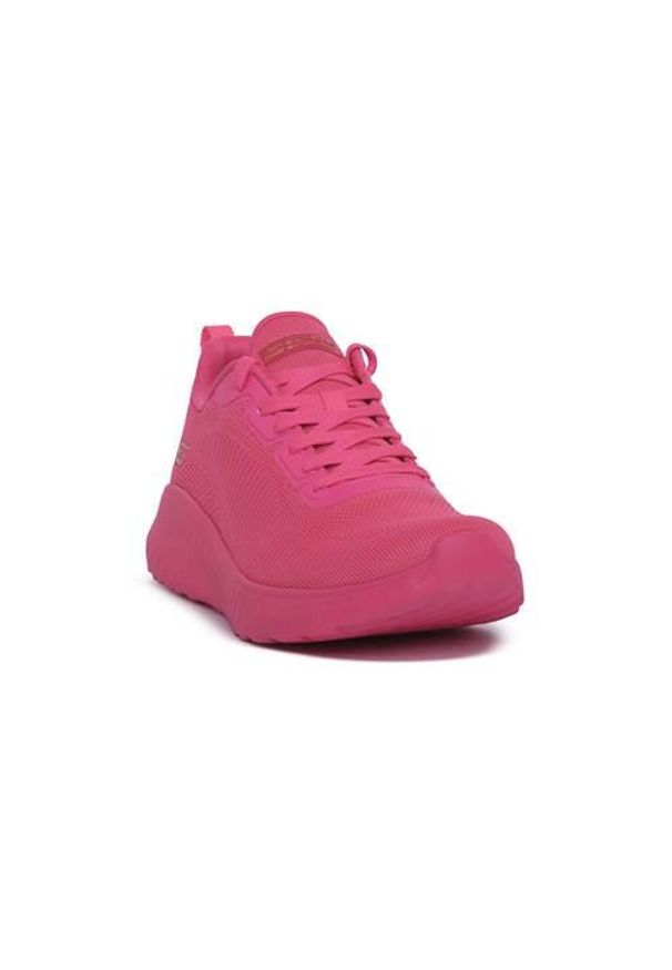 skechers - Buty do chodzenia damskie Skechers Npnk Bobs Squad. Kolor: różowy. Materiał: materiał, syntetyk. Szerokość cholewki: normalna. Sport: turystyka piesza